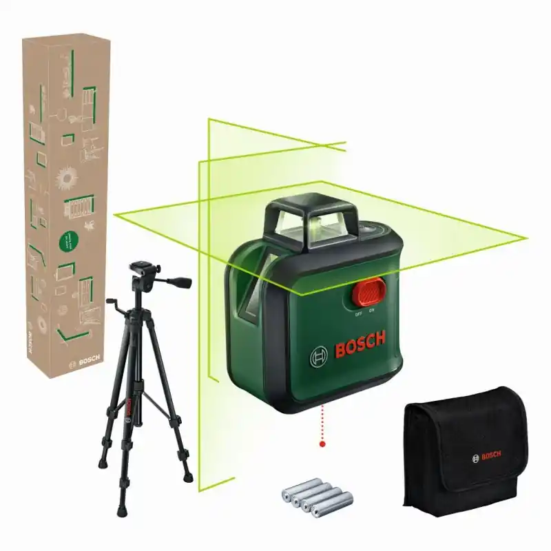 BOSCH AdvancedLevel 360 Set Kreuzlinien-Laser 0603663BZ1 Direkt Vom Hersteller