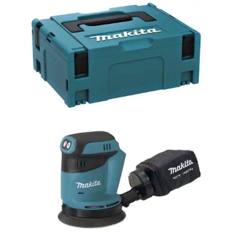 Angebot Makita DBO180ZJ Akku-Exzenterschleifer Li-Ion (18V/123mm) ohne Akku, Makpac