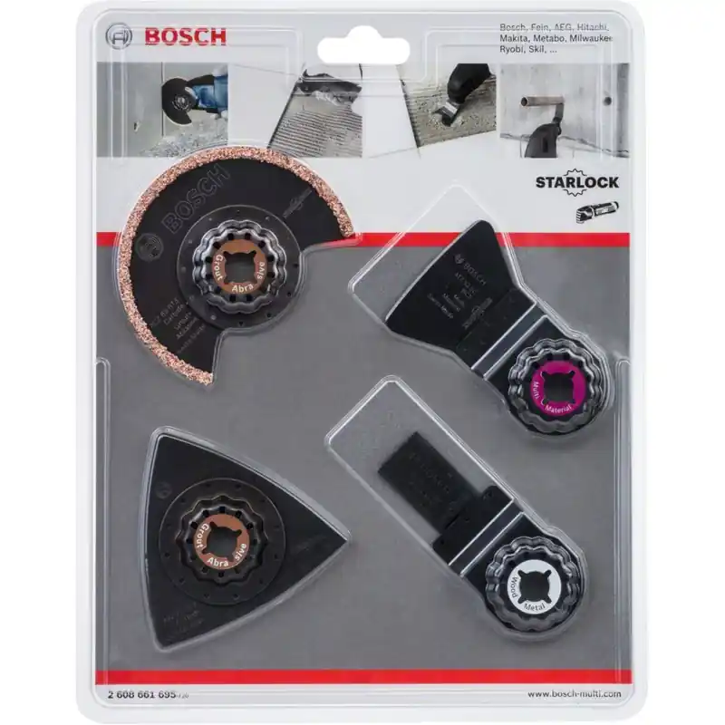 Sonderangebot BOSCH Fliesen-Set, 4-teilig, GOP Zubehör 2608661695