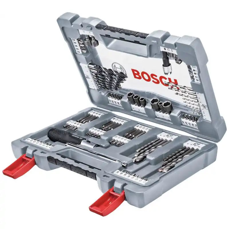 BOSCH X-Line Premium Bohrer-und Schrauber-Set, 105-teilig Trockenbauschrauber 2608P00236 Super-Preis