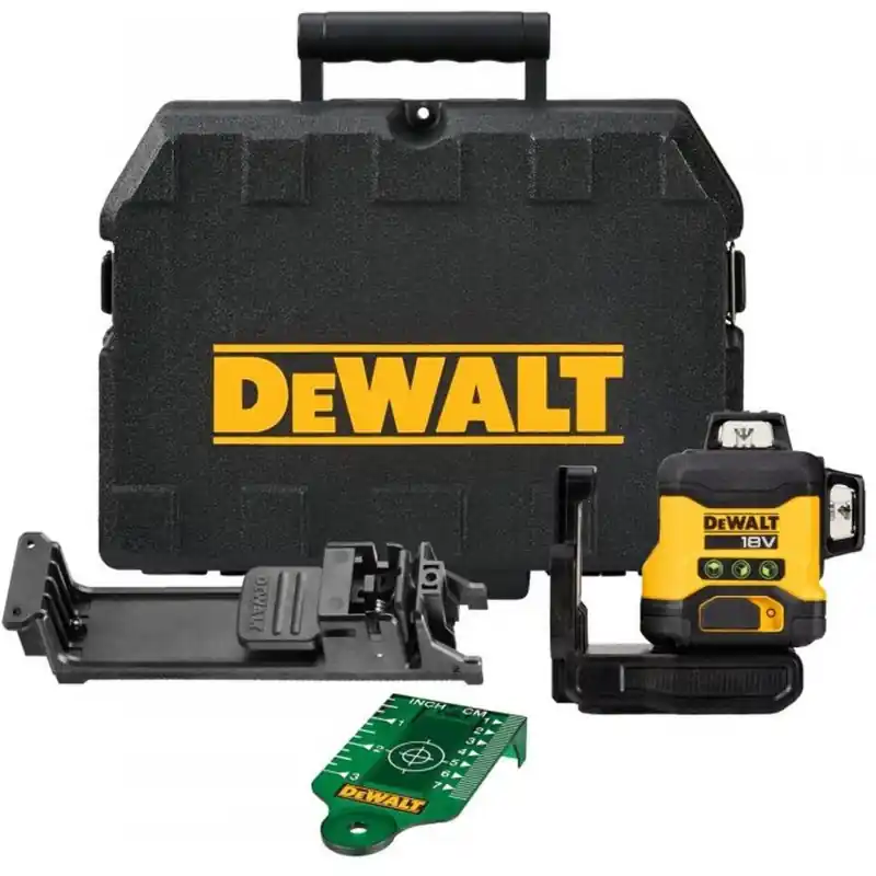 DeWALT DCLE34031N-XJ Akku.Green Autonive Laser Level 3x360 XR (18V/bez aku) Koffer Nur Für Kurze Zeit