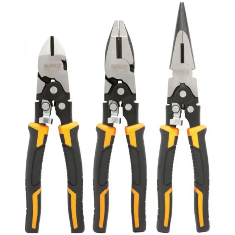 Neu DeWALT DWHT0-70485 Kombizange 3 Stück