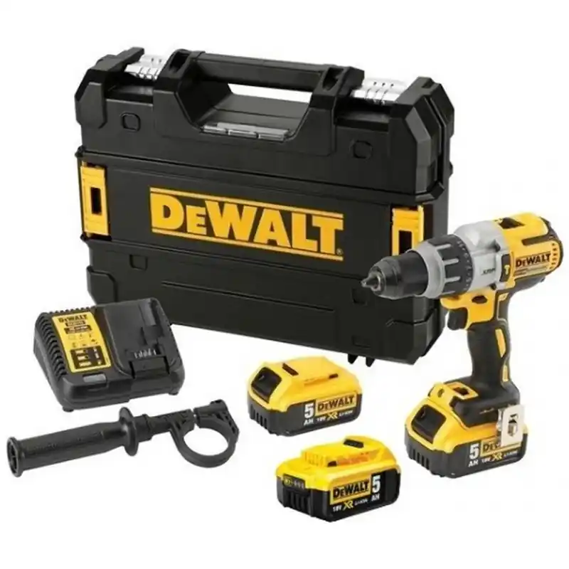 Rabatt DeWALT DCD996P3-QW Akku Schlagbohrschrauber XR (95Nm/18V/3x5,0Ah) Tstak