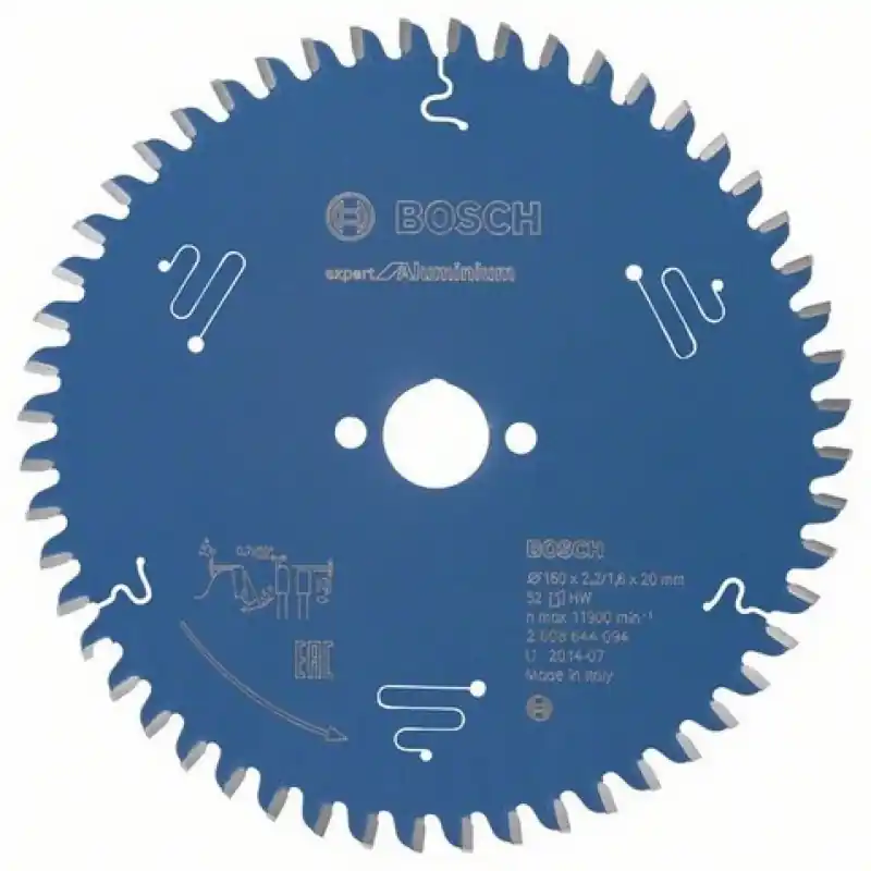 BOSCH Kreissägeblatt Expert for Aluminium, 160 x 20 x 2,2 mm, 52 2608644094 Neue Kollektion