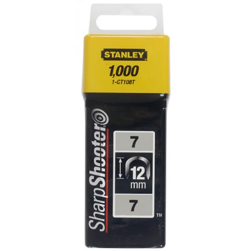 Stanley 1-CT109T Kabelklammern CT100 für 6-CT-10 - 14mm, 1000 Stück Heißes Angebot