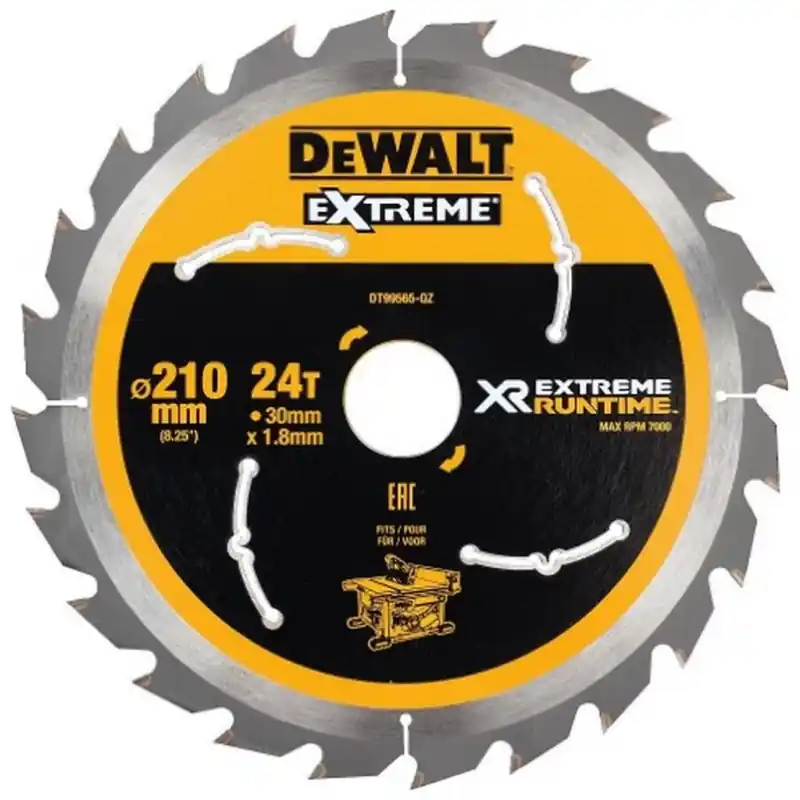 DeWALT DT99565-QZ Kreissägeblatt Sägeblatt 210 x 30mm 24WZ/FZ Sale