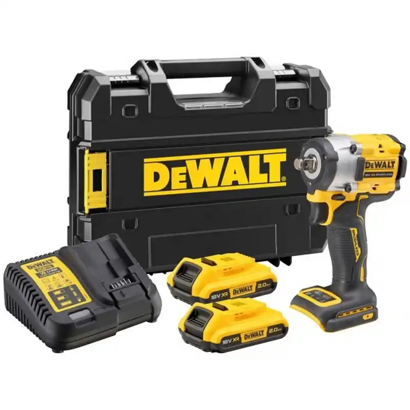 eWALT DCF921P2T Akku-Schlagschrauber 1” Vierkant / 406 Nm XR (18 V / 2×5,0Ah) TSTAK-Koffer Letzte Chance