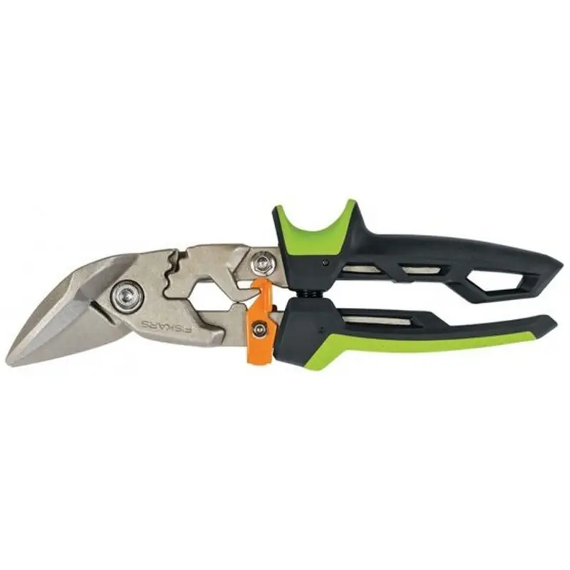 Fiskars PowerGear Blechschere versetzter rechter Schnitt 24,3cm 1027210 Bestseller
