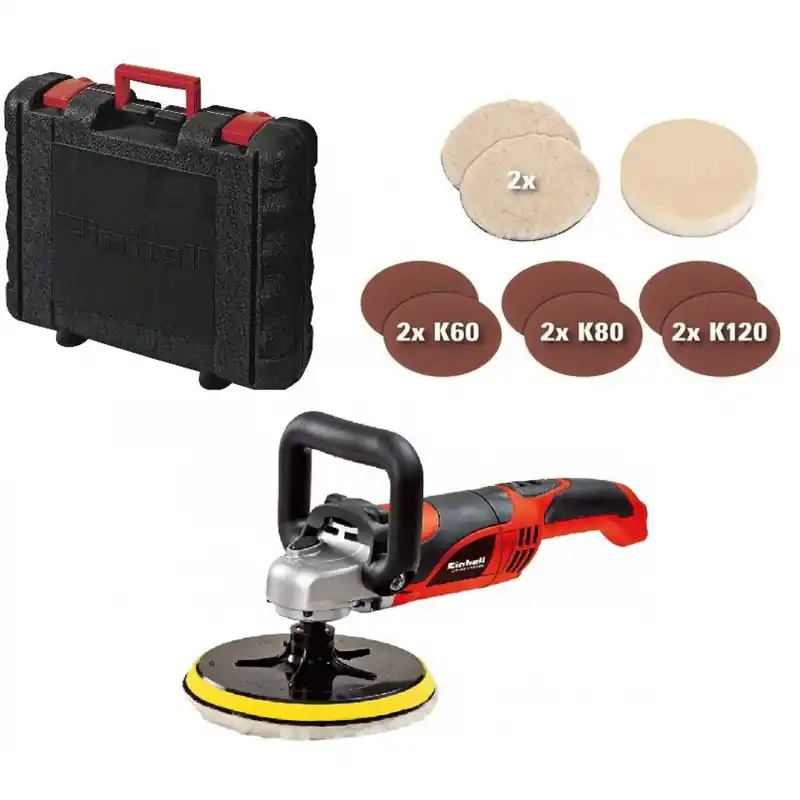 Versand Am Gleichen Tag Einhell CC-PO 1100/1 E Polierer und Schleifer (1100W/180mm) 2093264