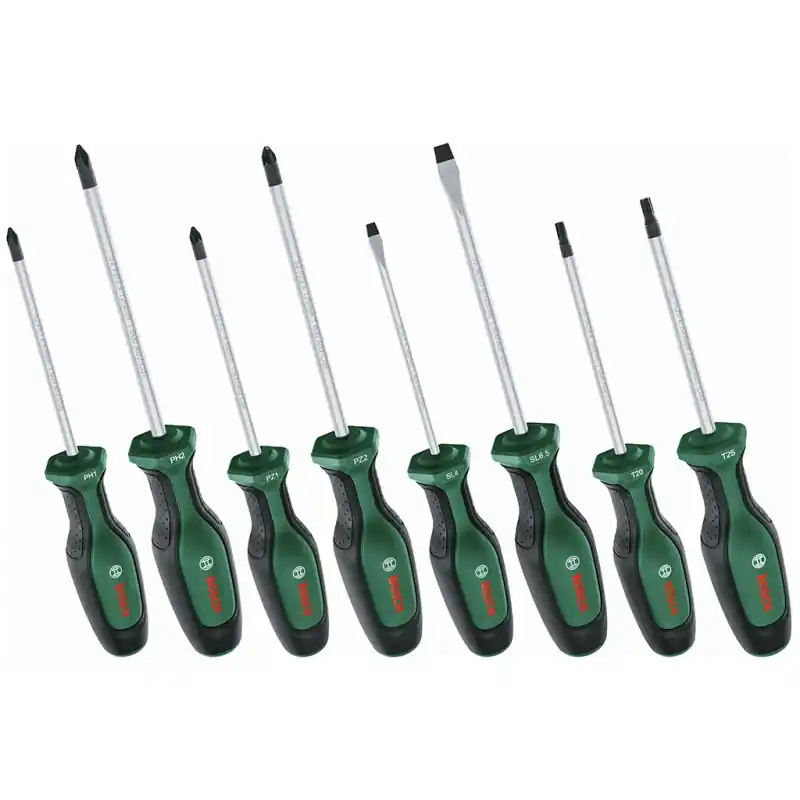 Neu BOSCH Schraubendreher-Set, 8-teilig 1600A02BX8