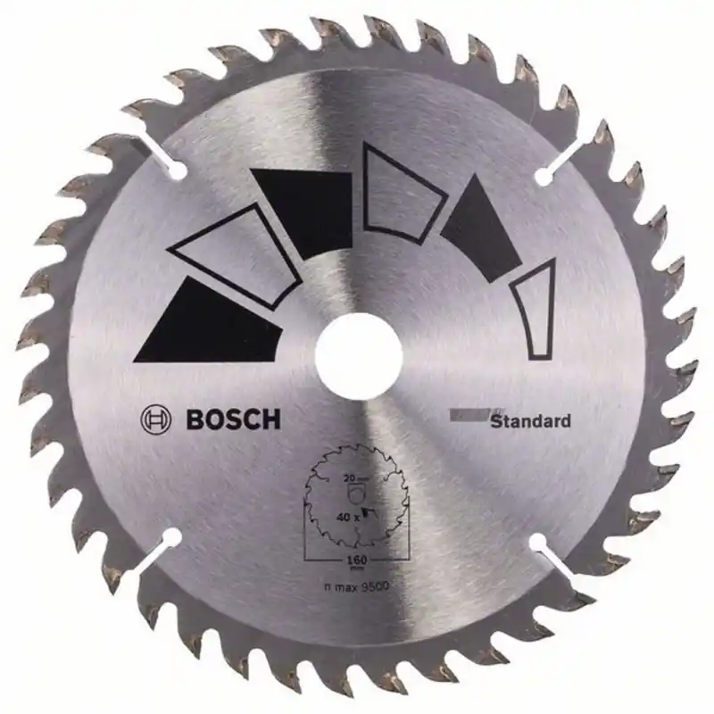 BOSCH HM Kreissägeblatt 160 x 20/16mm 40 Z Kreissägeblätter 2609256811 Abverkauf