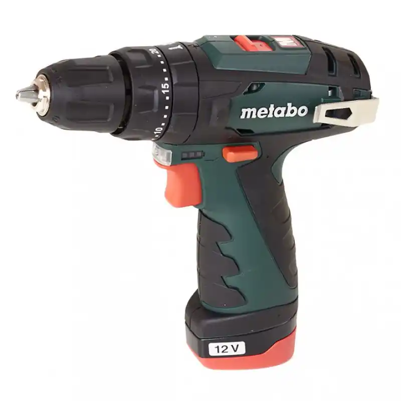Schneller Versand Metabo PowerMaxx Akku-Schlagschrauber (2x2,0Ah/12V) Lader im Koffer 600385500