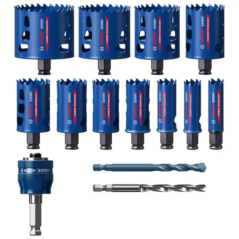 BOSCH EXPERT Tough Material Lochsäge-Set, 14-tlg. 2608900448 Preisreduziert