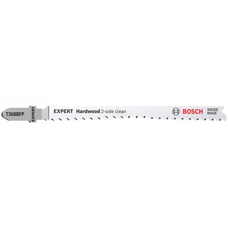 Super-Preis BOSCH EXPERT ‘Hardwood 2-side clean’ T 308 BFP Stichsägeblatt, 5 Stück 2608900548