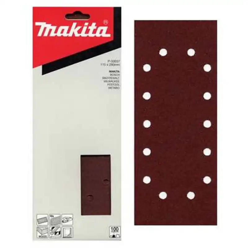 Kracherpreis Makita P-33059 Schleifpapier 115 x 280 mm, K150, 10 Stk.