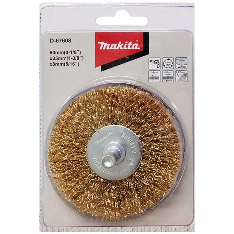 Bestpreis Makita D-67608 Rundholzbürste 80mm x 35 mm