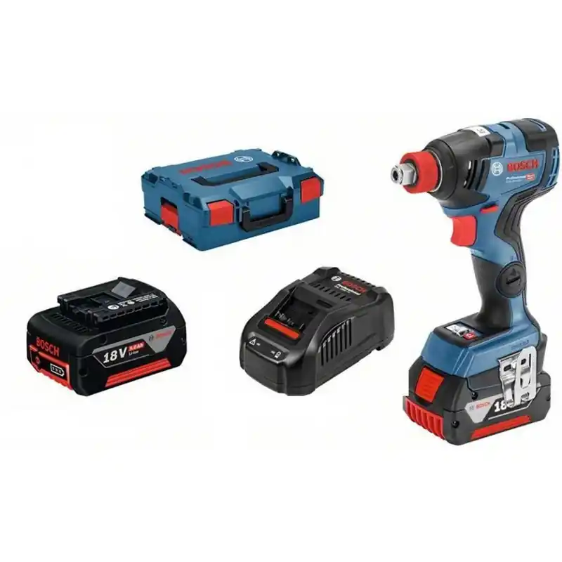 BOSCH Akku-Drehschlagschrauber GDX 18V-200 C 2x 5,0-Ah Akkus+L-BOXX 06019G4201 Direkt Vom Hersteller