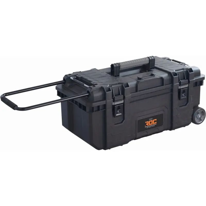 KETER ROC PRO GEAR 28" Werkzeugkoffer auf Rädern 72,4x35x31,6 cm 17210204 Schneller Versand