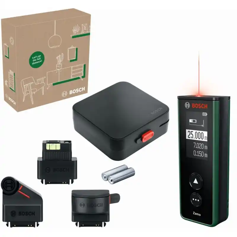 BOSCH Zamo IV Set Digitaler Laser-Entfernungsmesser 06036729Z1 Billig
