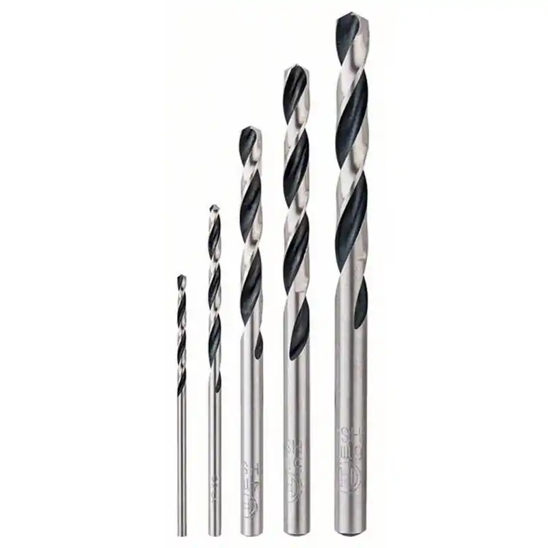 BOSCH Metallspiralbohrer-HSS-Set PointTeQ, DIN 338, 5-teilig, 2608577345 Sonderaktion