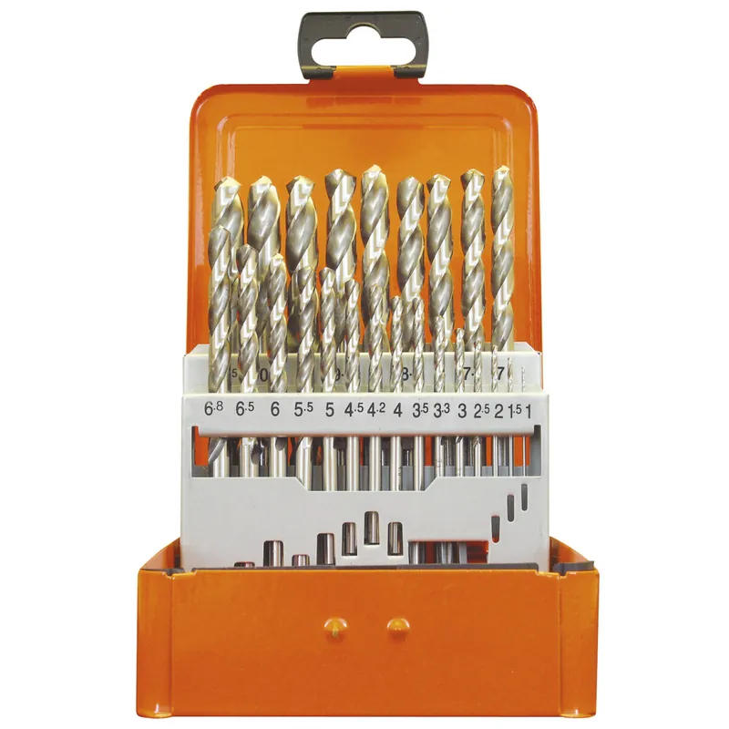 PROJAHN Eco Spiralbohrer Set 24-tlg. HSS-G DIN 338 Typ N Ø 1 - 10,5 mm Zylinderschaft Rabatt