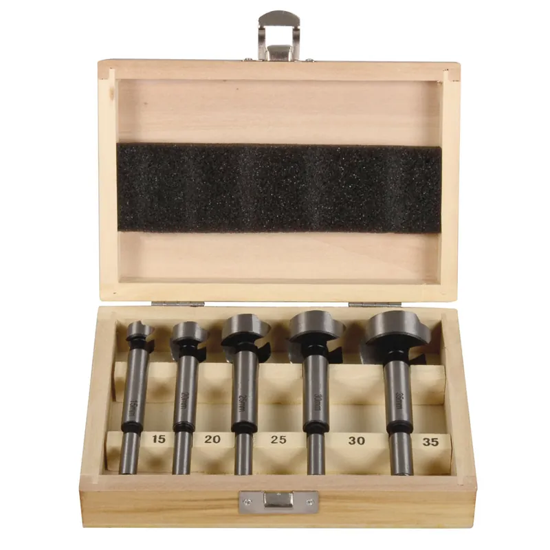 Super-Preis PROJAHN Forstnerbohrer Set 5-tlg. für Holz Ø 15 - 35 mm Zylinderschaft