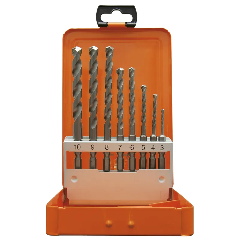 Finale Aktion PROJAHN Steinbohrer Set 8-tlg. Ø 3 - 10 mm 1/4" 6-kant Schaft E 6.3