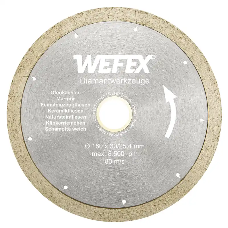 Diamant-Trennscheibe Keramik-Premium Ø 180 - 230 mm Aufnahme 30/25,4 mm Preisknaller