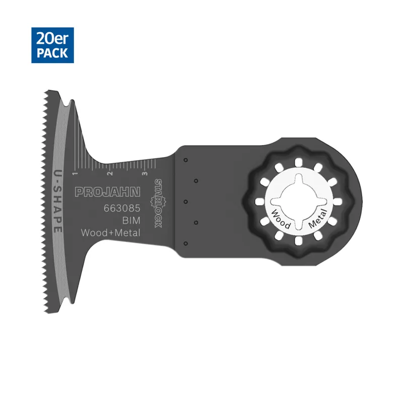 PROJAHN Tauchsägeblatt Holz/Metall 65 x 40 mm Bi-Metall STARLOCK-Aufnahme 20er Pack Kracherpreis