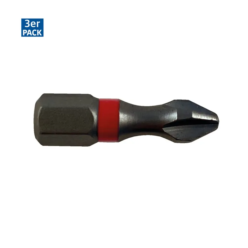 Neu PROJAHN 1/4" Impact Bit PH3 Phillips Nr.3 L75 mm 3er-Pack