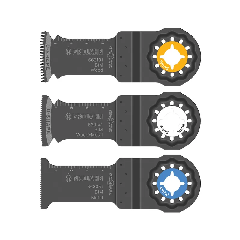 Jetzt Kaufen PROJAHN Tauchsägeblatt-Set Holz/Metall 3-tlg. STARLOCK-Aufnahme