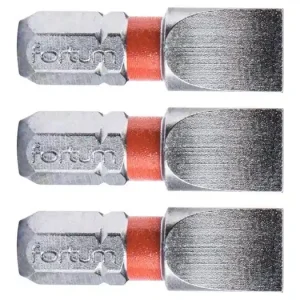FORTUM Flachspitzensatz, 3-teilig, 8 x 25 mm, S2 4741108 Sonderaktion