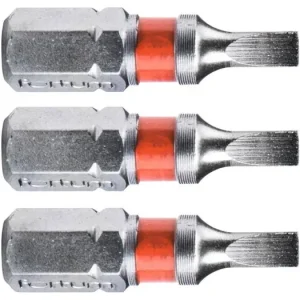 Knallerangebot FORTUM Flachspitzenset, 3-teilig, 3 x 25 mm, S2 4741103
