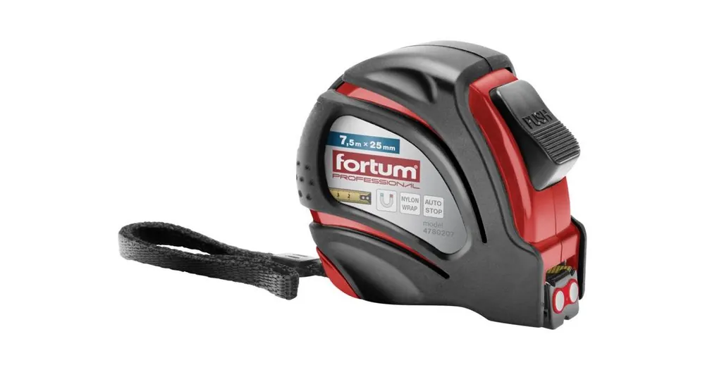 FORTUM Maßband, 7,5 m, Bandbreite 25 mm 4780207 Aktuell