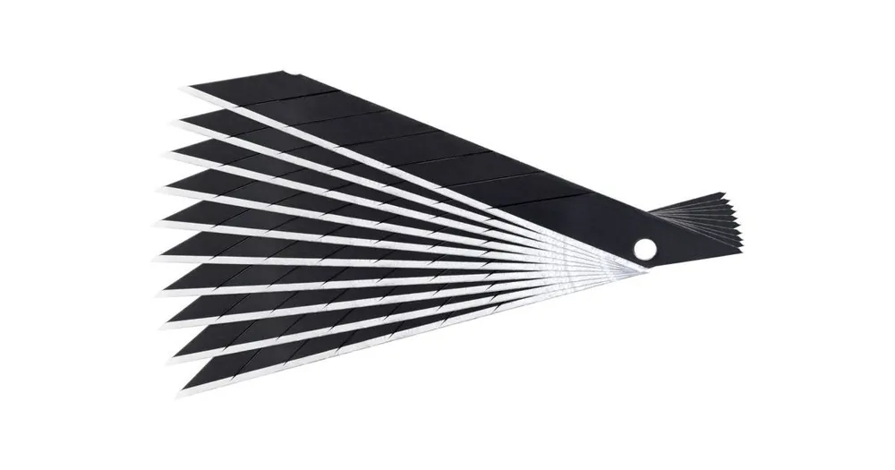 FORTUM Abbrechklingen für Messer, 10 Stück, 9 mm (Dicke 0,4 mm/7s), SK2 4780028A Neue Kollektion