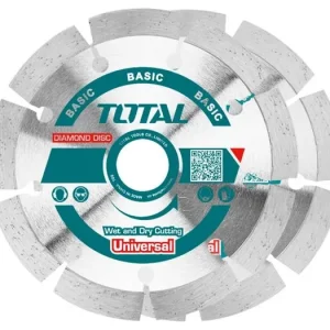 TOTAL Diamant-Segmenttrennscheibe, Trockenschnitt, 2 Stück TAC21111532 Highlight