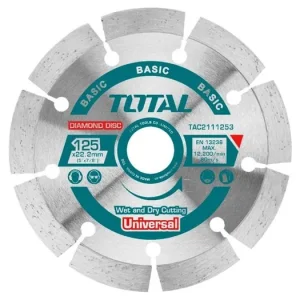 Saisonangebot TOTAL Diamant-Trennscheibe, segmentiert, Trocken- und Nassschnitt TAC2111253