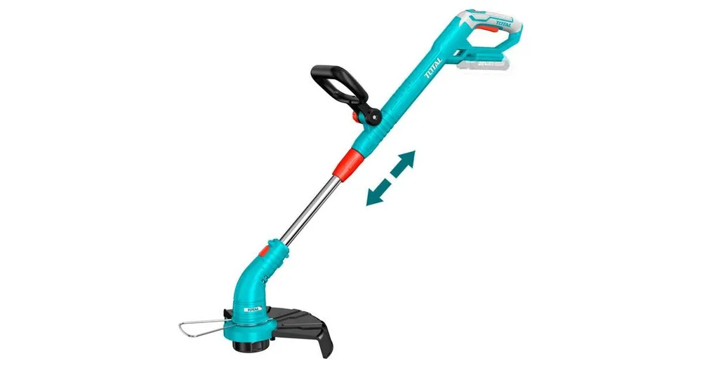 TOTAL Akku-Rasentrimmer, 20 V Li-Ion, 2000 mAh, 1 Akku und 1 Ladegerät TGTLI20301 Heißes Angebot