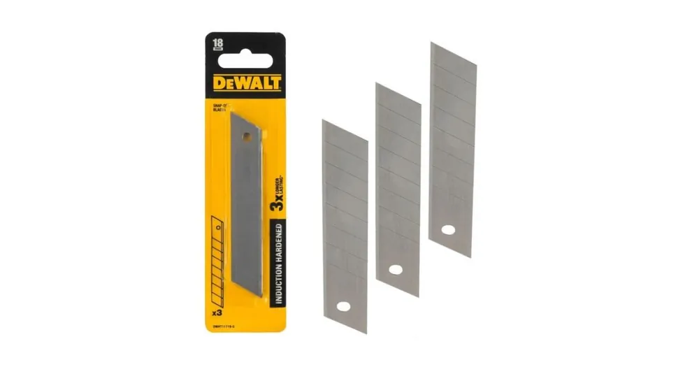 Sofort Bestellen Dewalt Abbrechklinge 18 mm, 3 Stück DWHT11719-0