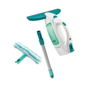LEIFHEIT Fensterreiniger Fenstersauger 51003 + Stange 43 cm + Fensterwischer Zertifiziert
