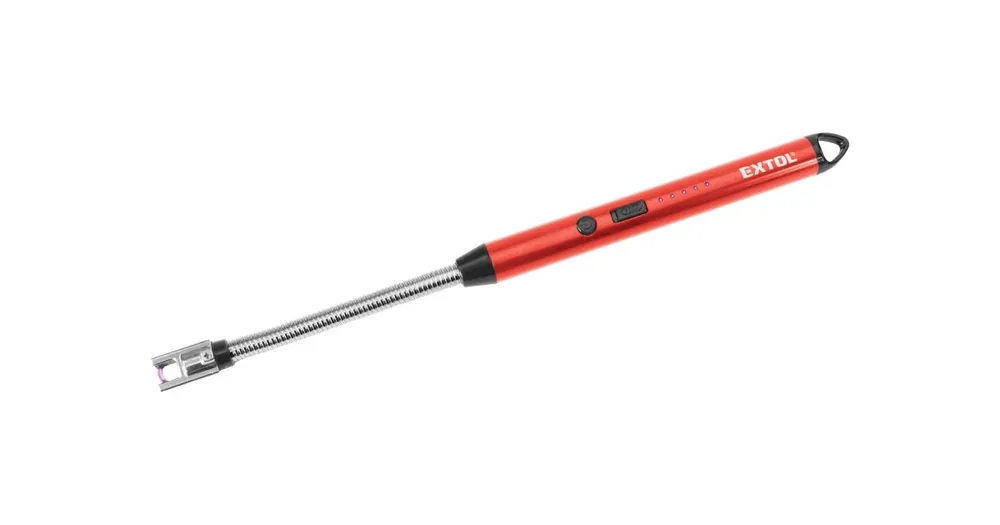 Beliebt Extol Premium Plasma-Feuerzeug mit formbarem Hals und USB-Ladeanschluss 8848130
