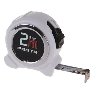 Wochenendangebot FESTA Maßband 2 m x 16 mm WEISS 11226.01