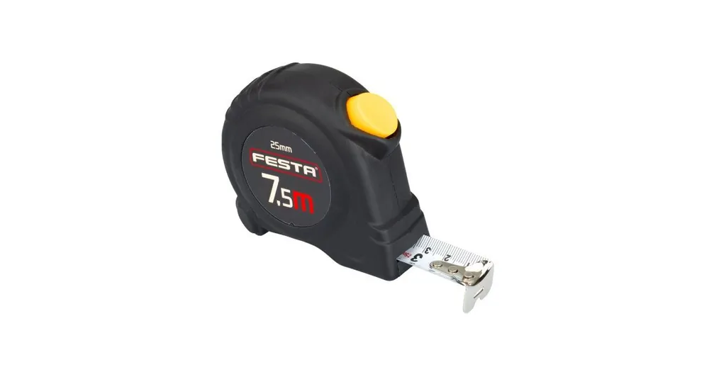 FESTA Maßband mit Autolock-Funktion, 7,5 m x 25 mm, 11337.01 Finale Aktion