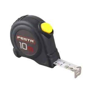 FESTA Maßband mit Autolock-Funktion, 10 m x 25 mm, 11338.01 Must-Have