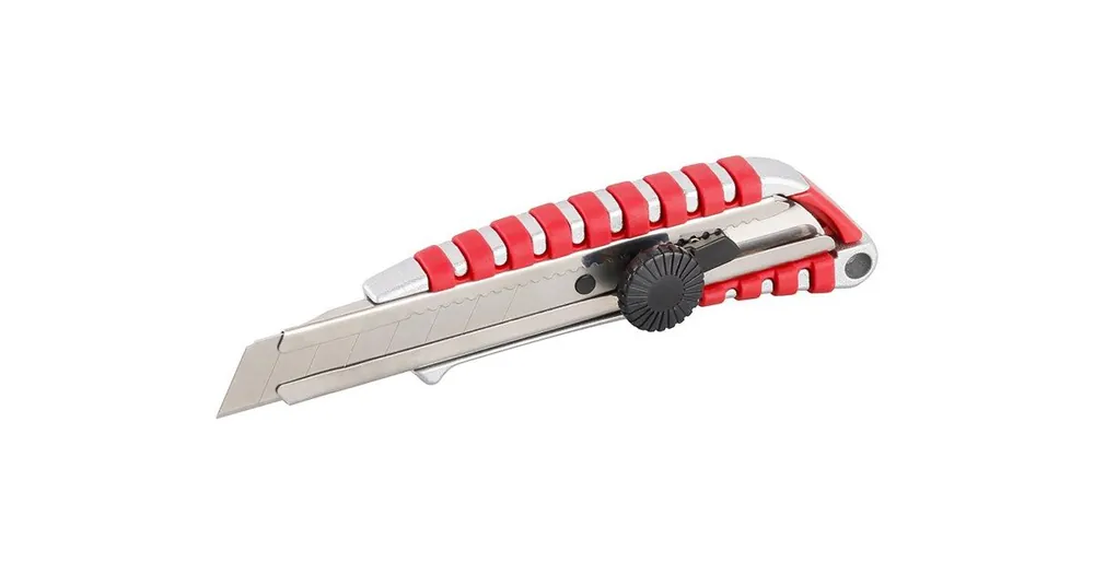 LEVIOR Abbrechmesser ALU silber-rot 18mm Schraube Art.-Nr. 16142.01 Expressversand