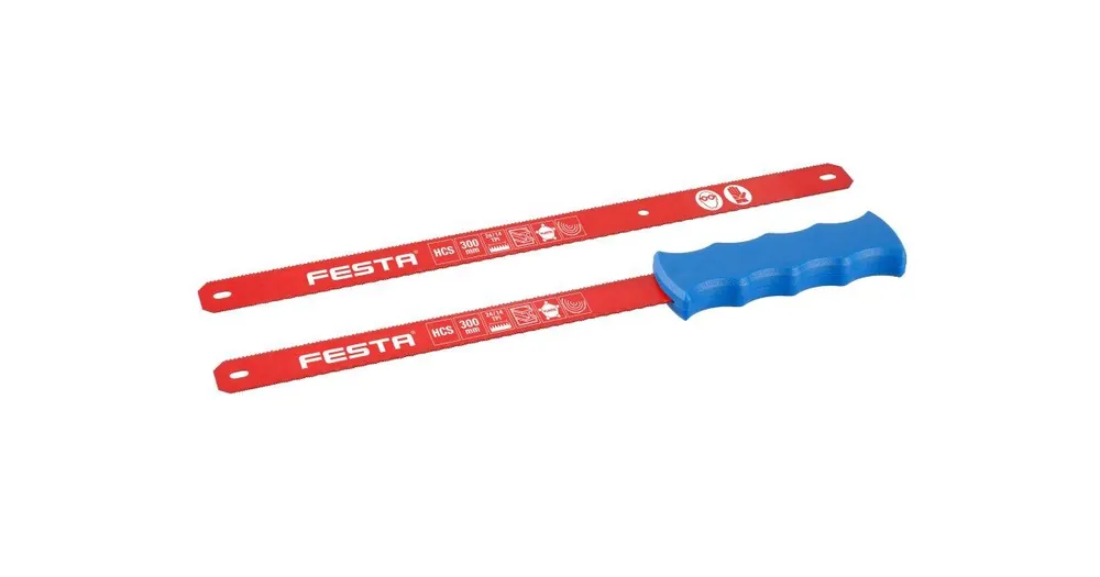 Preis Gesenkt FESTA HCS Handsäge für Metall 300 mm, 2x Sägeblatt 24126.01