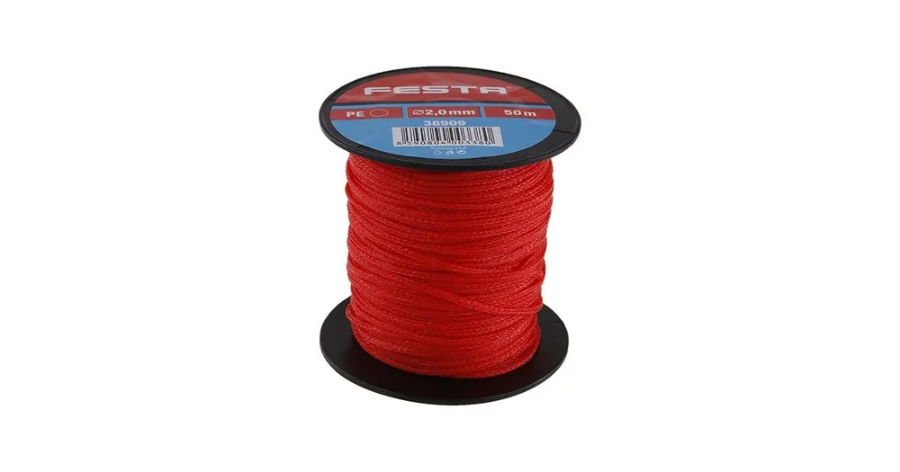 FESTA Mauerwerksschnur 2 mm 50 m rot 38909.01 Expressversand