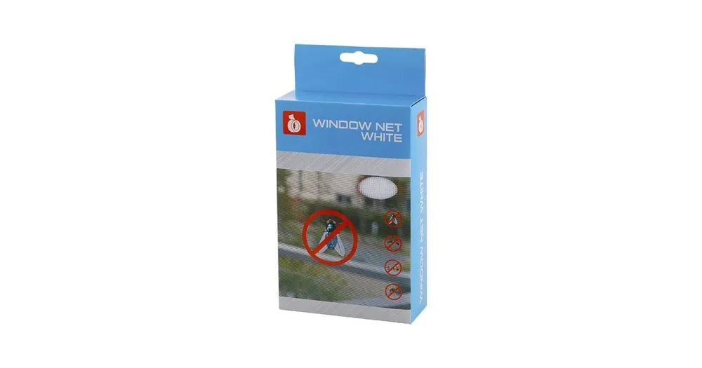 LEVIOR Fensternetz-Set 150x90cm, weiß, Klettverschluss 4,8m 40054.01 Markenware