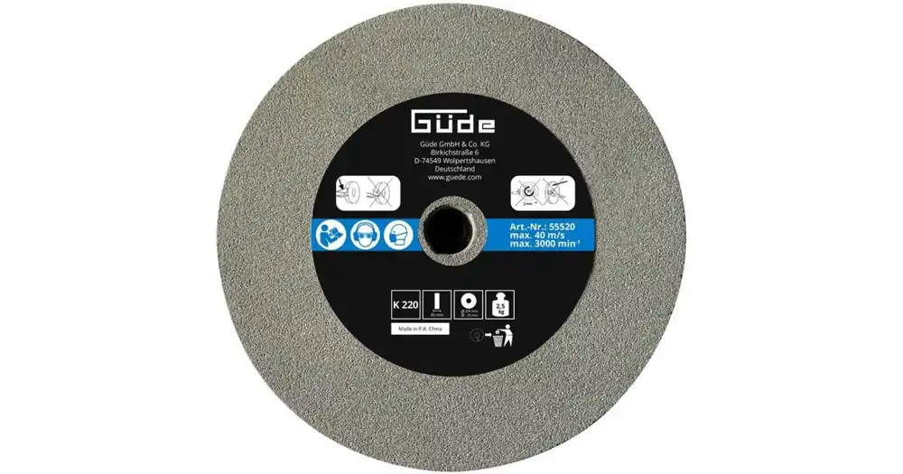 GÜDE Schleifscheibe 200 x 40 x 20 mm K220 55520 Ausverkauf