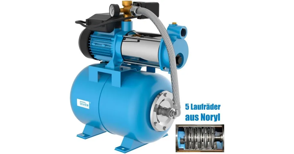 GÜDE Hauswasserpumpe MP 120/5A 24 LT 94191 Ausverkauf